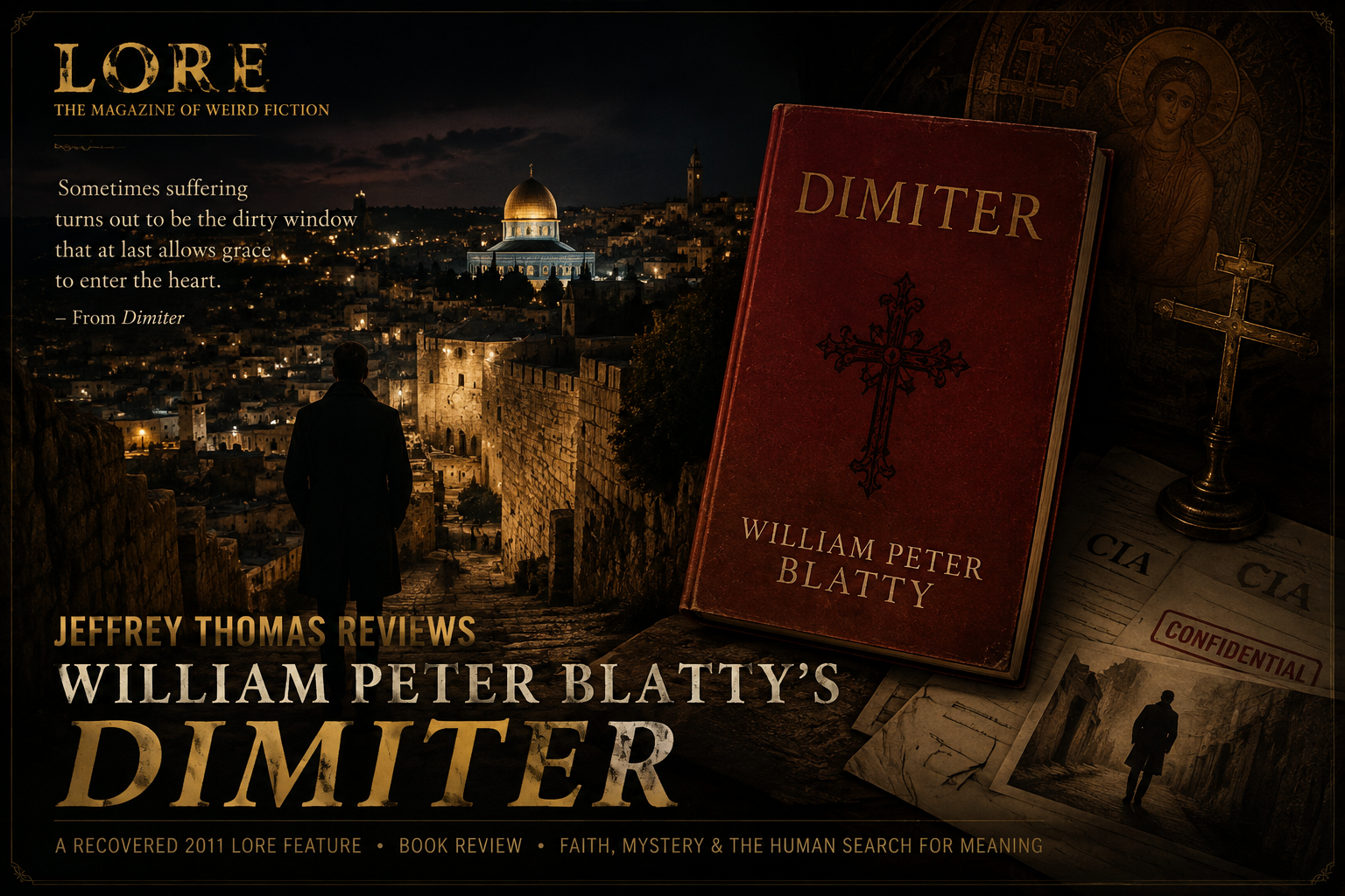 Jeffrey Thomas Reviews William Peter Blatty’s “Dimiter”