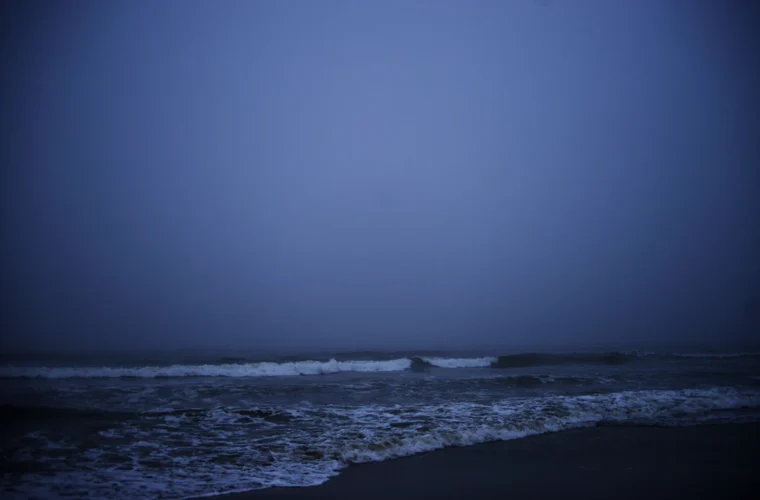Dark ocean waves suggesting the scale and indifference of cosmic horror
